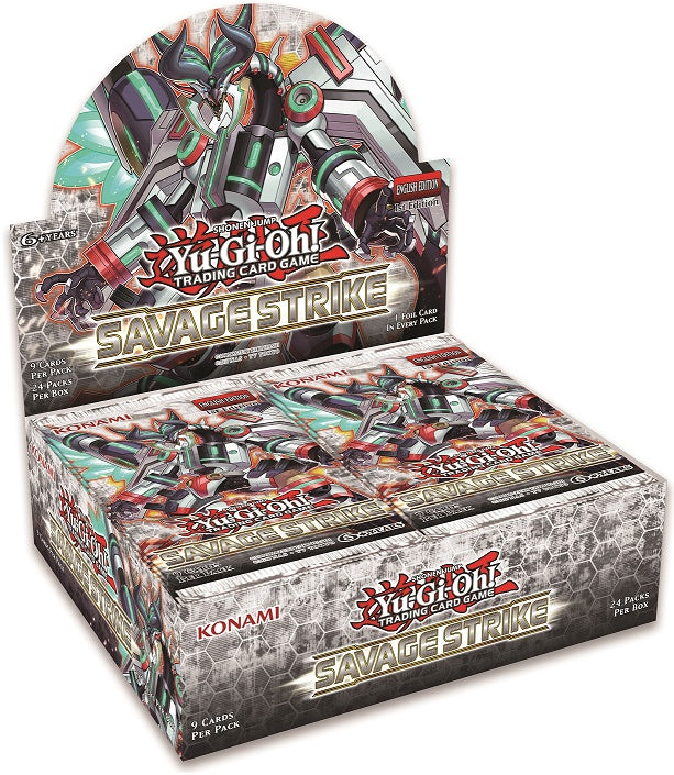 Savage Strike Booster Box Yu-Gi-Oh! | Rock City Comics
