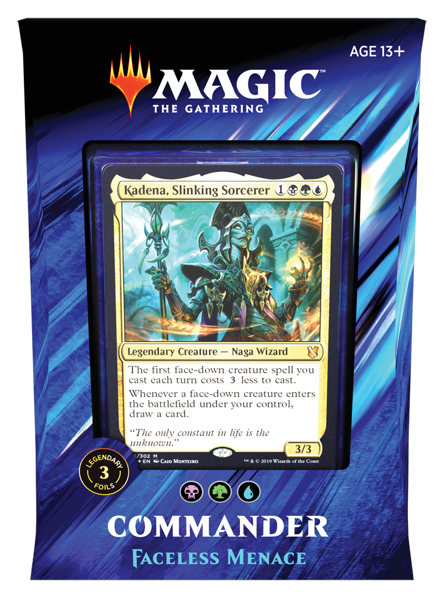 Commander 2019: Faceless Menace Deck (BGU) | Rock City Comics