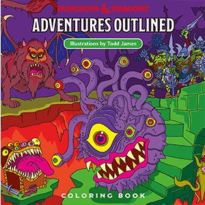 D&D Adventures Outlined | Rock City Comics