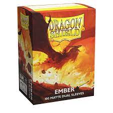 Dragon Shield Ember 100CT Sleeves | Rock City Comics
