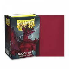 Dragon Shield Blood Red 100CT Sleeves | Rock City Comics