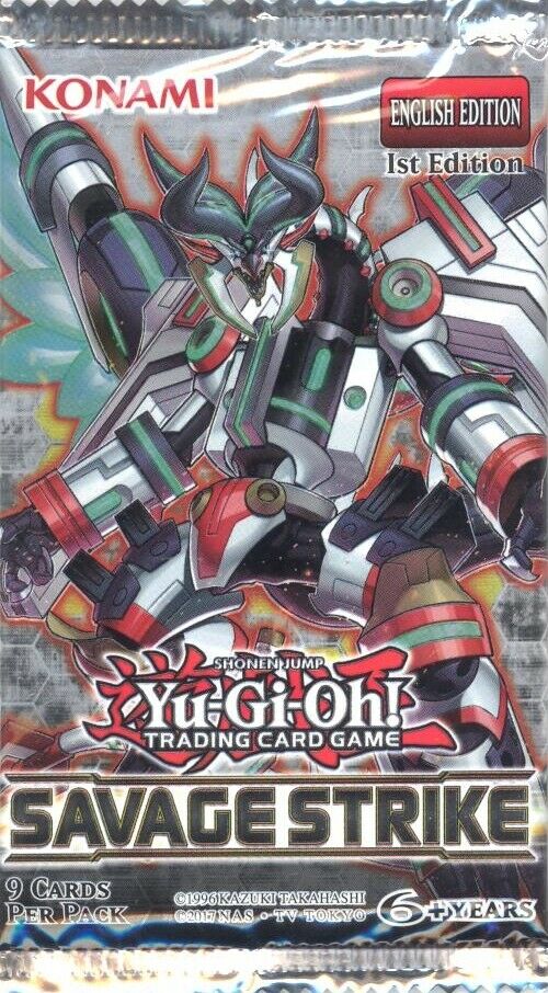 Savage Strike Booster Pack Yu-Gi-Oh! | Rock City Comics
