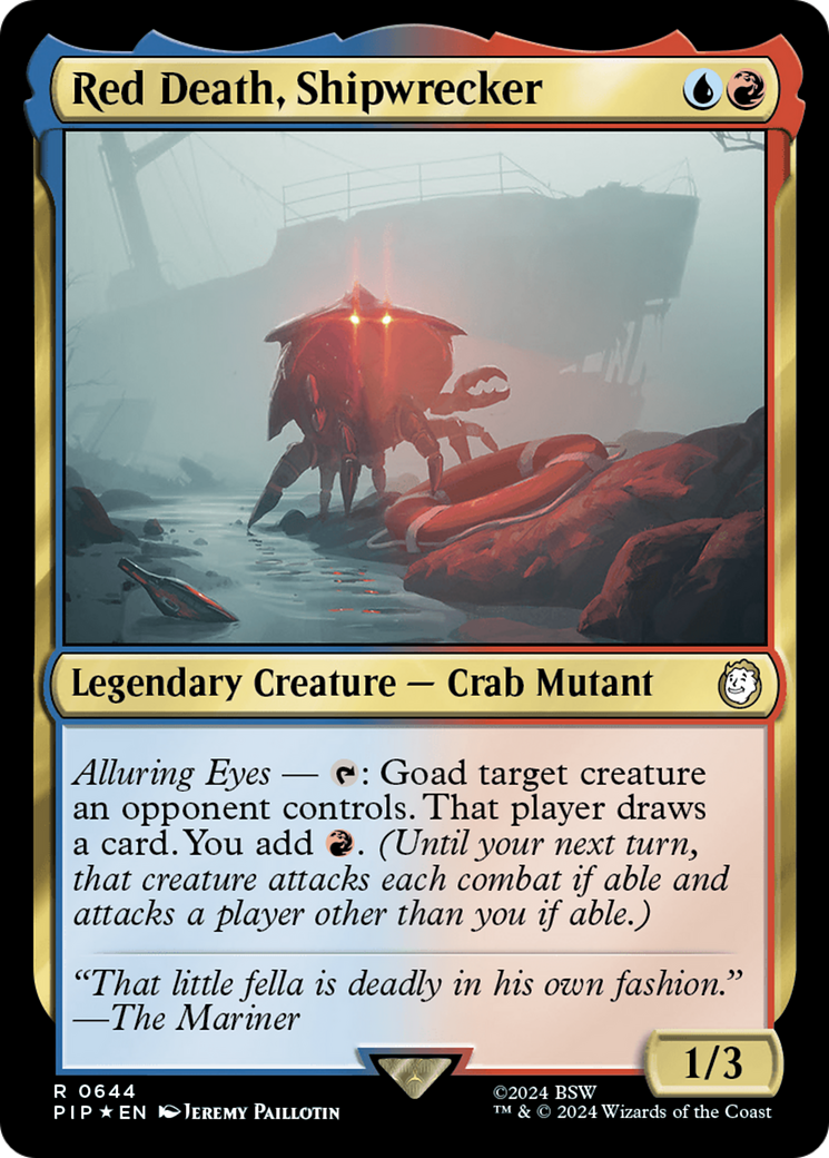 Red Death, Shipwrecker (Surge Foil) [Fallout] | Rock City Comics