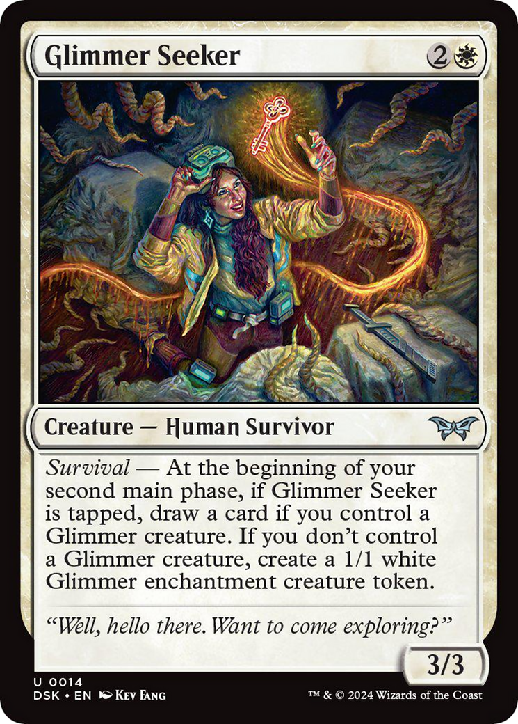 Glimmer Seeker [Duskmourn: House of Horror] | Rock City Comics