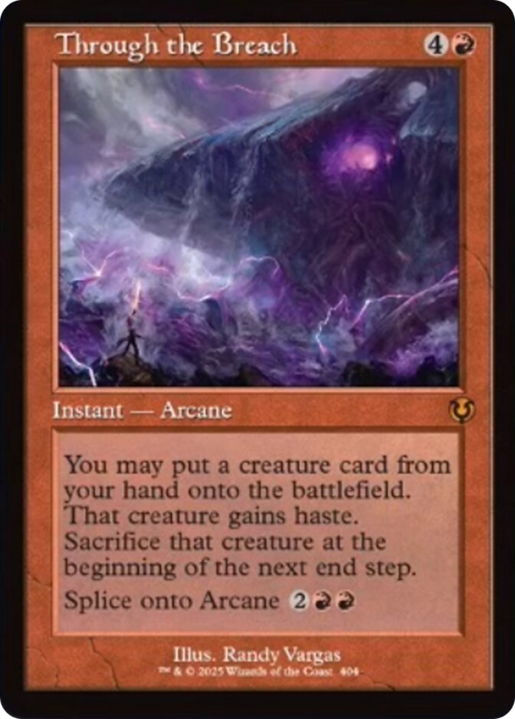 Through the Breach (Retro Frame) [Innistrad Remastered] | Rock City Comics