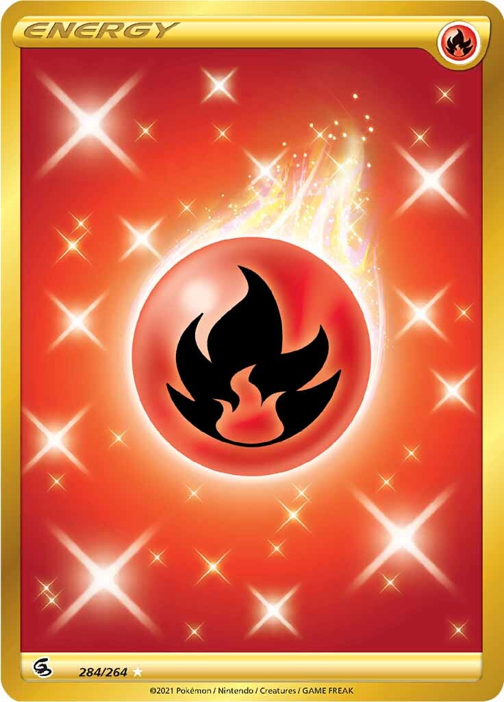 Fire Energy (284/264) [Sword & Shield: Fusion Strike] | Rock City Comics