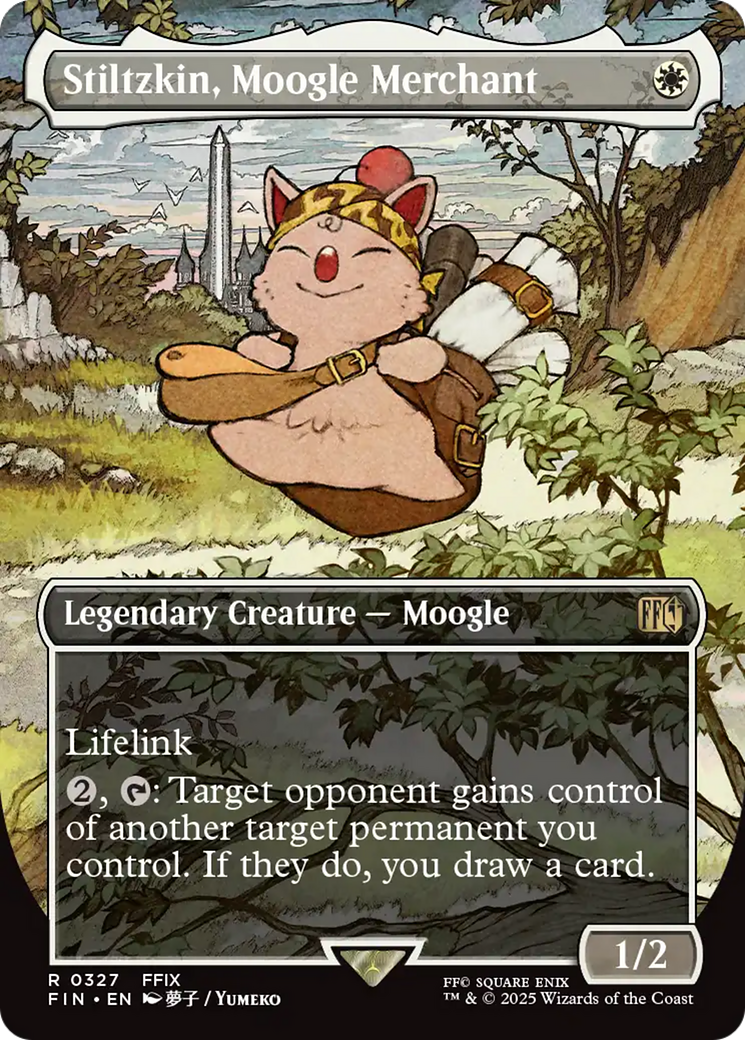 Stiltzkin, Moogle Merchant (Borderless) [FINAL FANTASY] | Rock City Comics