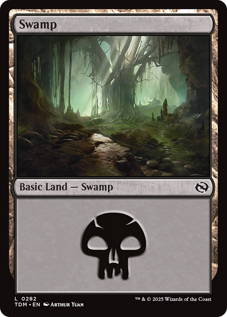 Swamp (0282) [Tarkir: Dragonstorm] | Rock City Comics