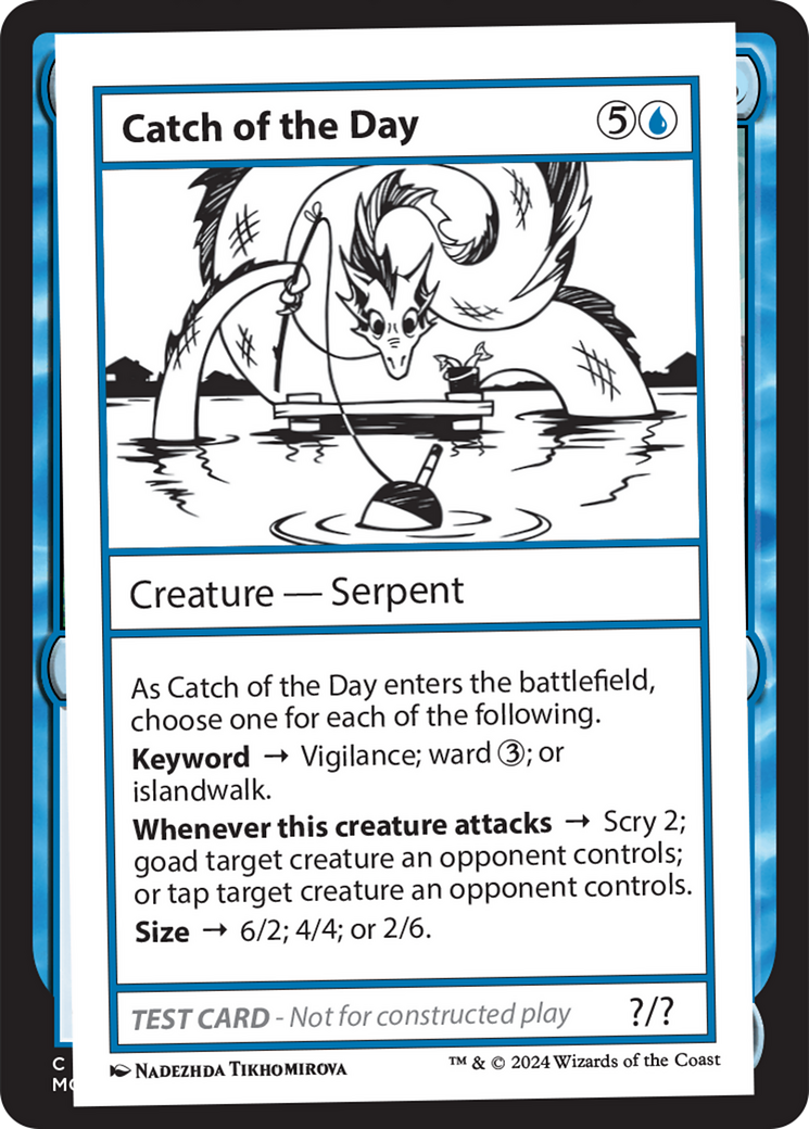 Catch of the Day [Mystery Booster 2 Playtest Cards] | Rock City Comics