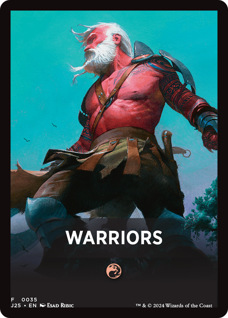 Warriors Theme Card [Foundations Jumpstart Front Cards] | Rock City Comics