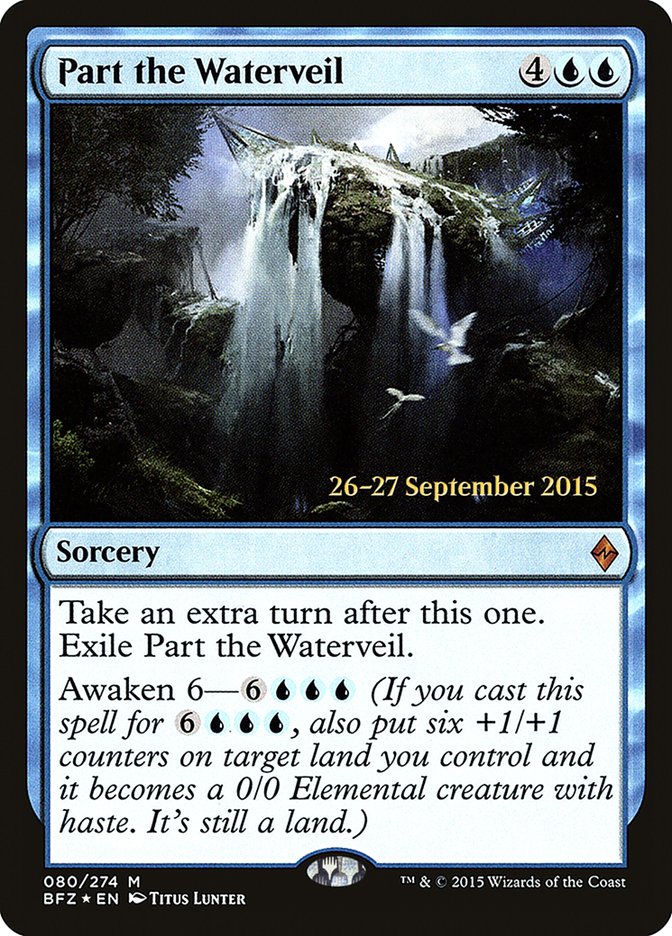 Part the Waterveil [Battle for Zendikar Prerelease Promos] | Rock City Comics