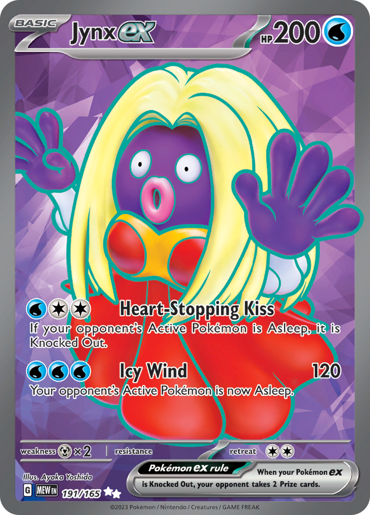 Jynx ex (191/165) [Scarlet & Violet: 151] | Rock City Comics