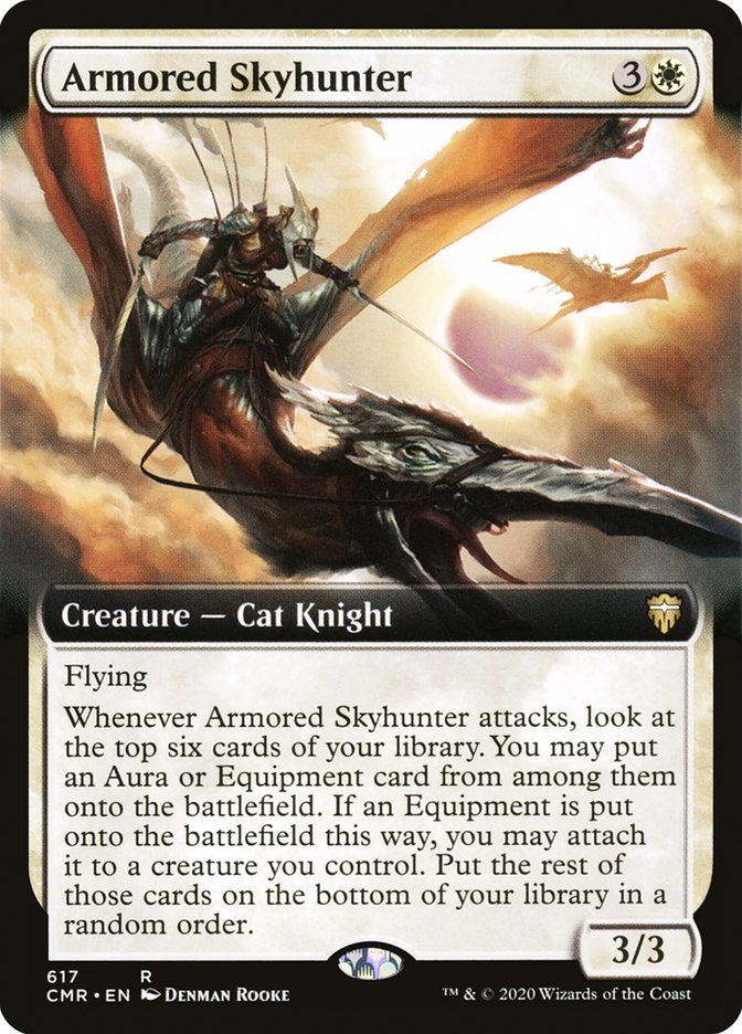 Armored Skyhunter (Extended Art) [Commander Legends] | Rock City Comics