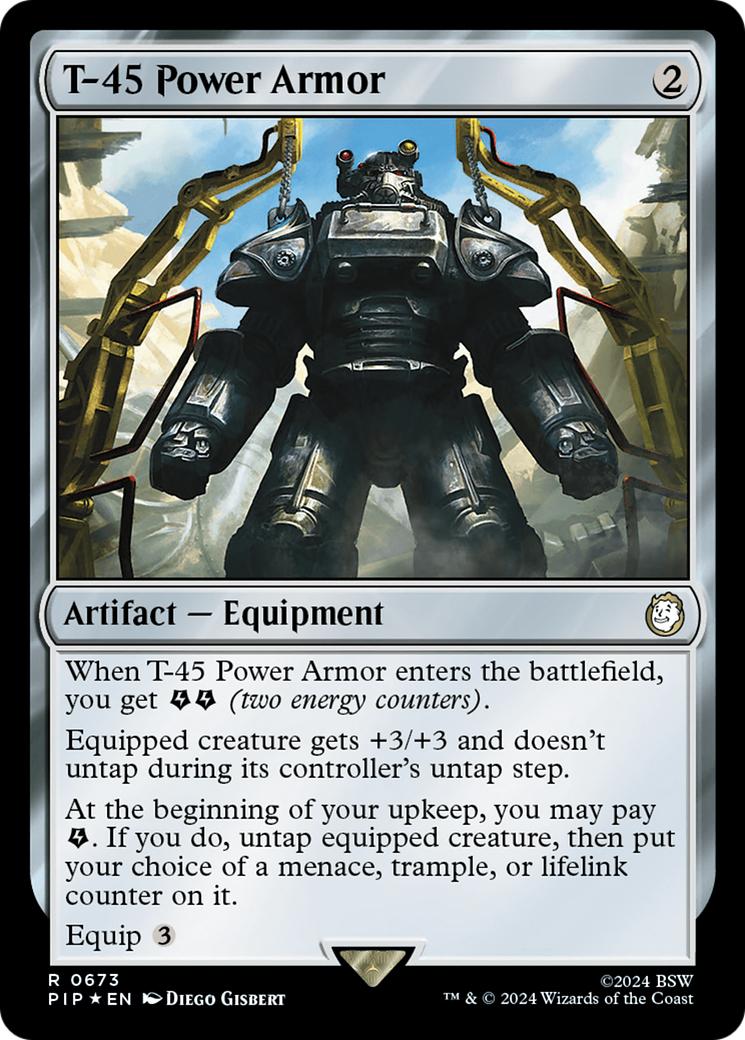 T-45 Power Armor (Surge Foil) [Fallout] | Rock City Comics