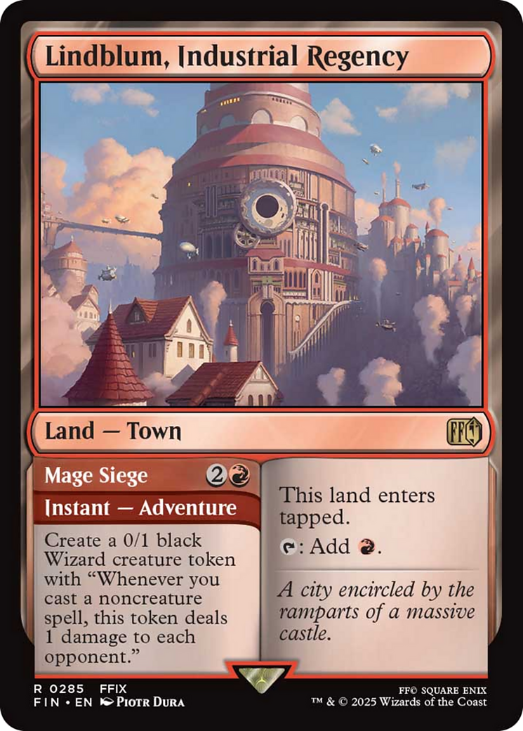 Lindblum, Industrial Regency [FINAL FANTASY] | Rock City Comics
