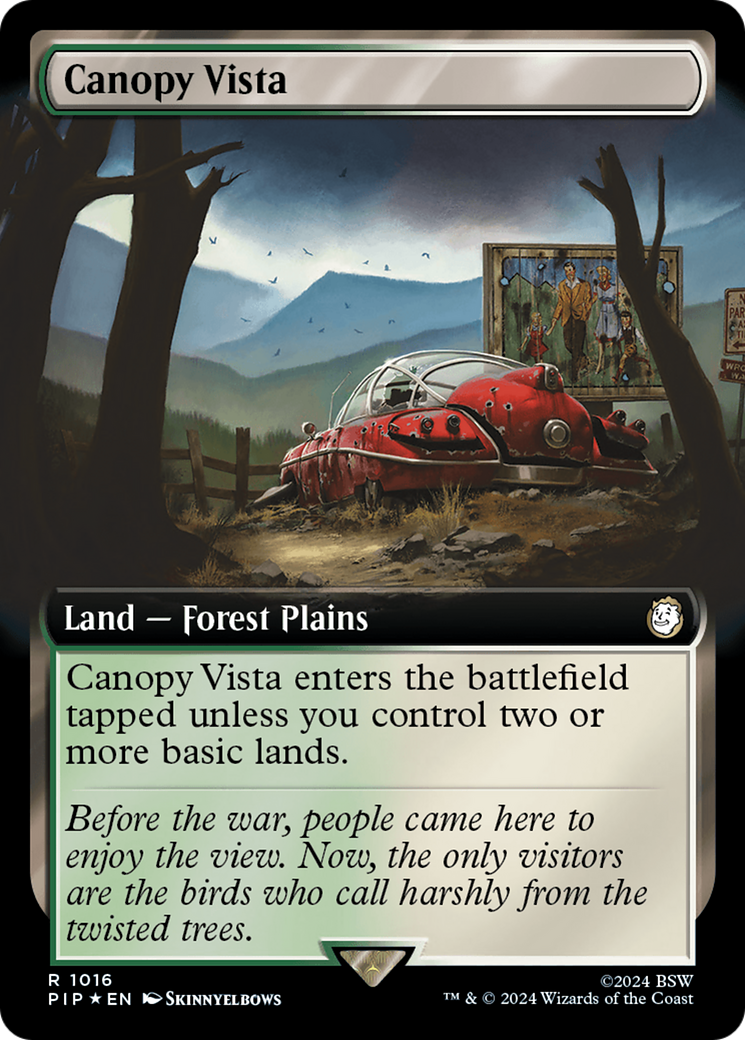 Canopy Vista (Extended Art) (Surge Foil) [Fallout] | Rock City Comics