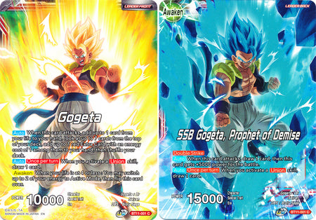 Gogeta // SSB Gogeta, Prophet of Demise (BT11-001) [Vermilion Bloodline 2nd Edition] | Rock City Comics