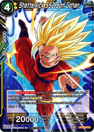 Shatterkick SS2 Son Gohan (P-099) [Promotion Cards] | Rock City Comics