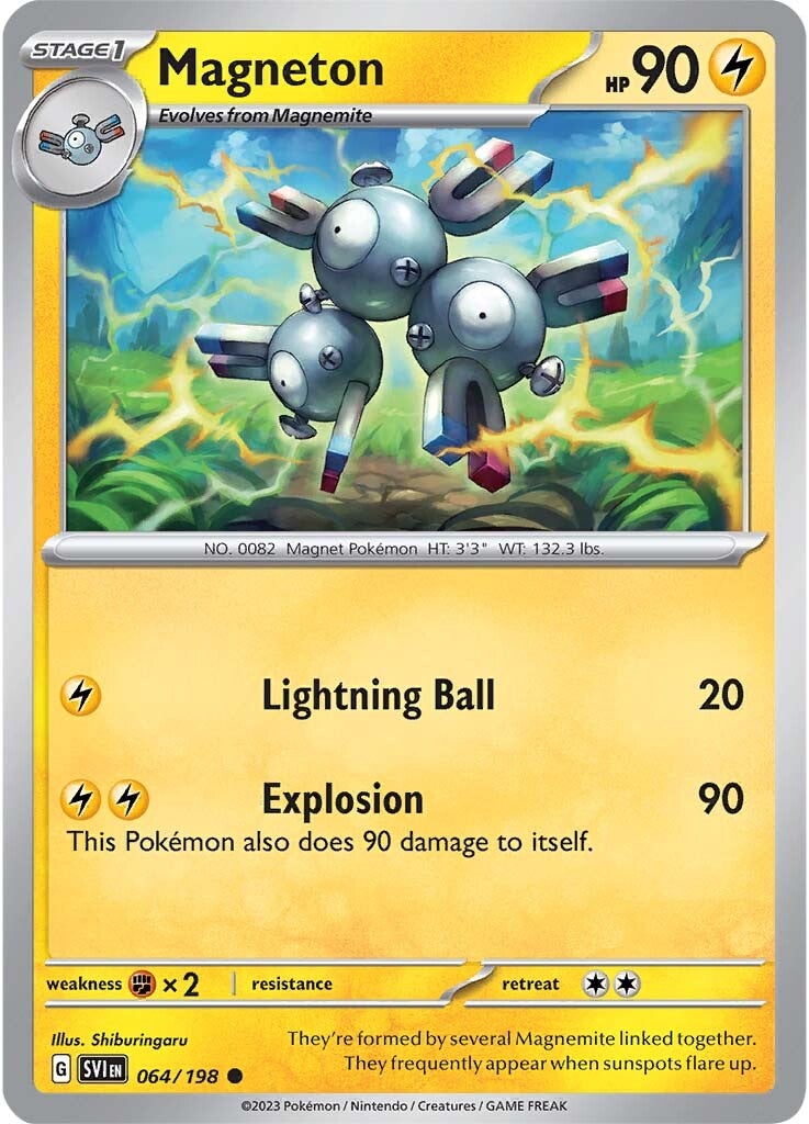 Magneton (064/198) [Scarlet & Violet: Base Set] | Rock City Comics