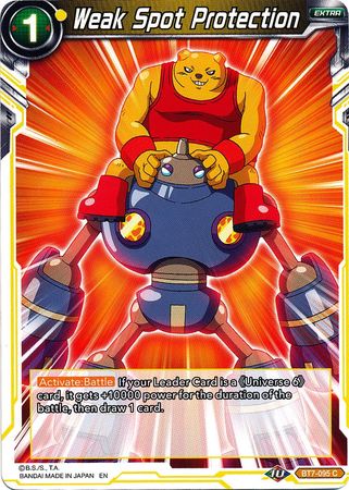 Weak Spot Protection (BT7-095) [Assault of the Saiyans] | Rock City Comics