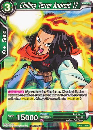 Chilling Terror Android 17 (Foil) (P-017) [Promotion Cards] | Rock City Comics