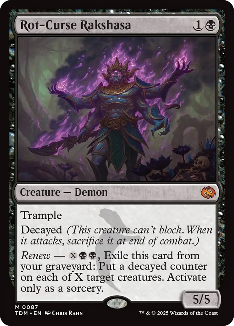 Rot-Curse Rakshasa [Tarkir: Dragonstorm] | Rock City Comics