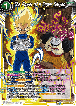 The Power of a Super Saiyan (BT13-120) [Supreme Rivalry] | Rock City Comics