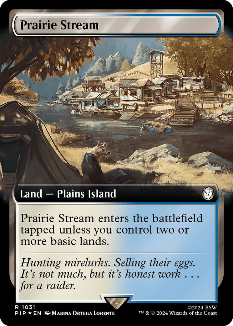 Prairie Stream (Extended Art) (Surge Foil) [Fallout] | Rock City Comics