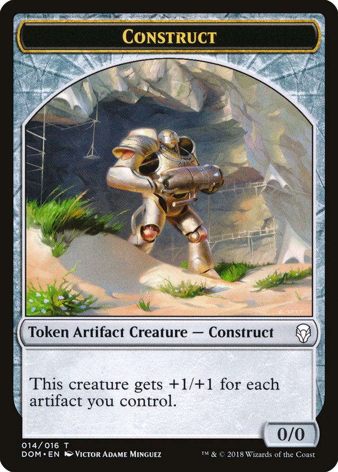 Construct Token [Dominaria Tokens] | Rock City Comics