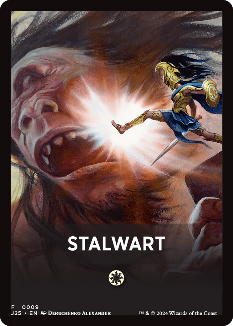 Stalwart Theme Card [Foundations Jumpstart Front Cards] | Rock City Comics