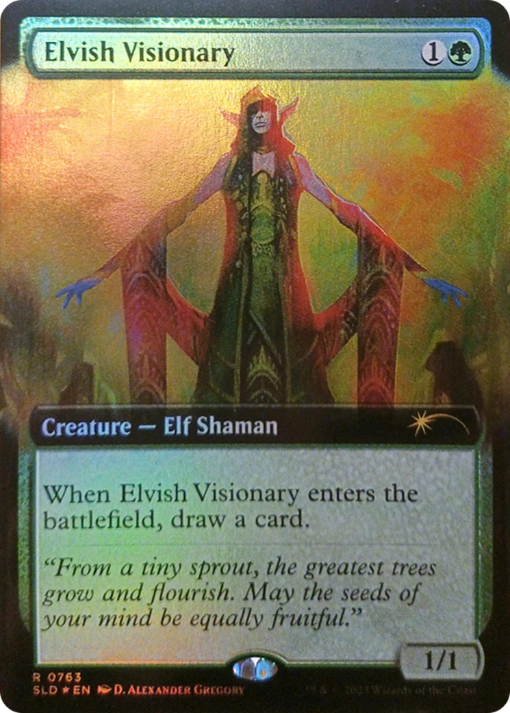 Elvish Visionary (Extended Art) [Secret Lair Drop Series] | Rock City Comics