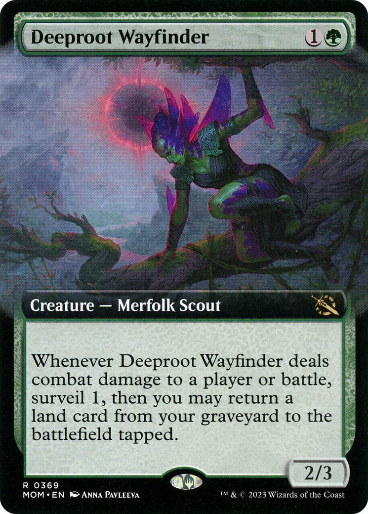 Deeproot Wayfinder (Extended Art) [March of the Machine] | Rock City Comics