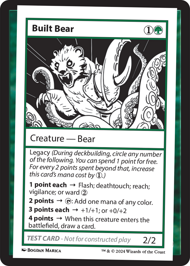 Built Bear [Mystery Booster 2 Playtest Cards] | Rock City Comics