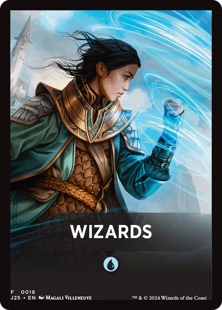 Wizards Theme Card [Foundations Jumpstart Front Cards] | Rock City Comics