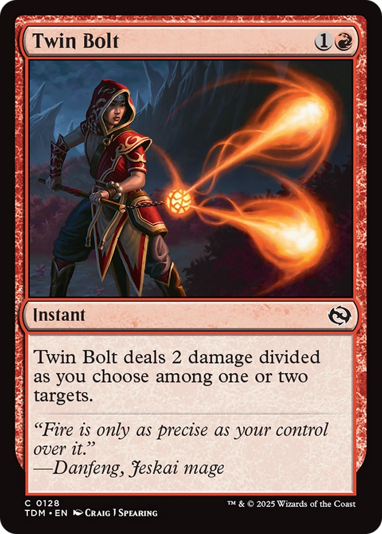 Twin Bolt [Tarkir: Dragonstorm] | Rock City Comics