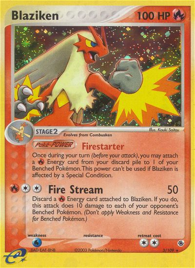 Blaziken (3/109) [EX: Ruby & Sapphire] | Rock City Comics