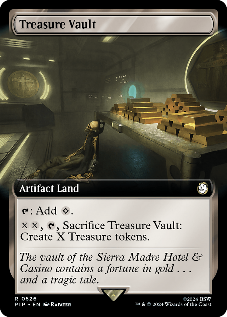 Treasure Vault (Extended Art) [Fallout] | Rock City Comics