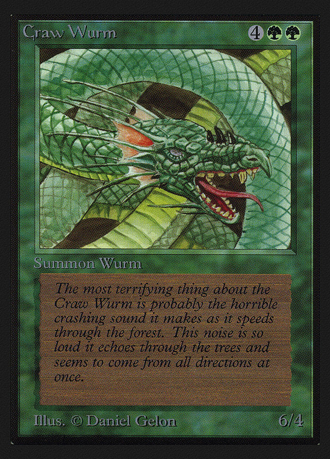Craw Wurm [International Collectors' Edition] | Rock City Comics
