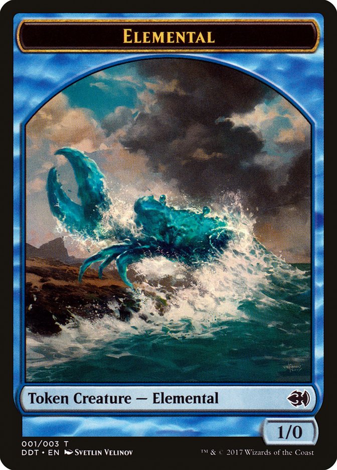 Elemental Token [Duel Decks: Merfolk vs. Goblins Tokens] | Rock City Comics