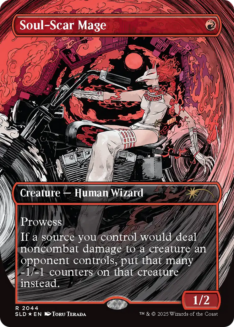 Soul-Scar Mage (2044) (Raised Foil) [Secret Lair Drop Series] | Rock City Comics