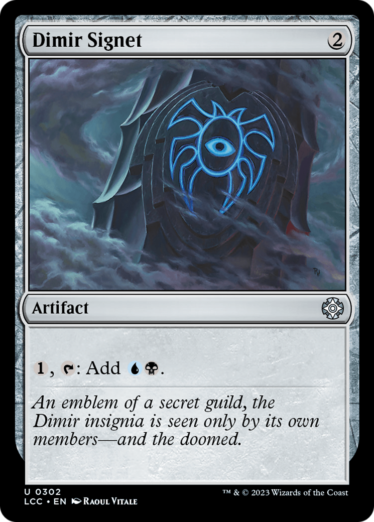 Dimir Signet [The Lost Caverns of Ixalan Commander] | Rock City Comics