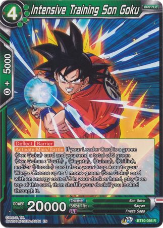 Intensive Training Son Goku (BT10-066) [Rise of the Unison Warrior 2nd Edition] | Rock City Comics