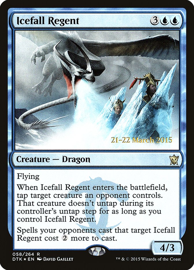 Icefall Regent [Dragons of Tarkir Prerelease Promos] | Rock City Comics