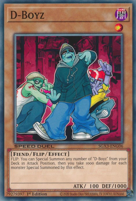 D-Boyz [SGX3-ENG06] Common | Rock City Comics