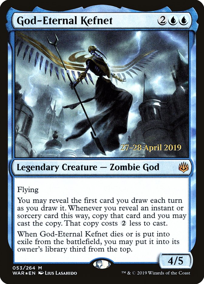 God-Eternal Kefnet [War of the Spark Prerelease Promos] | Rock City Comics