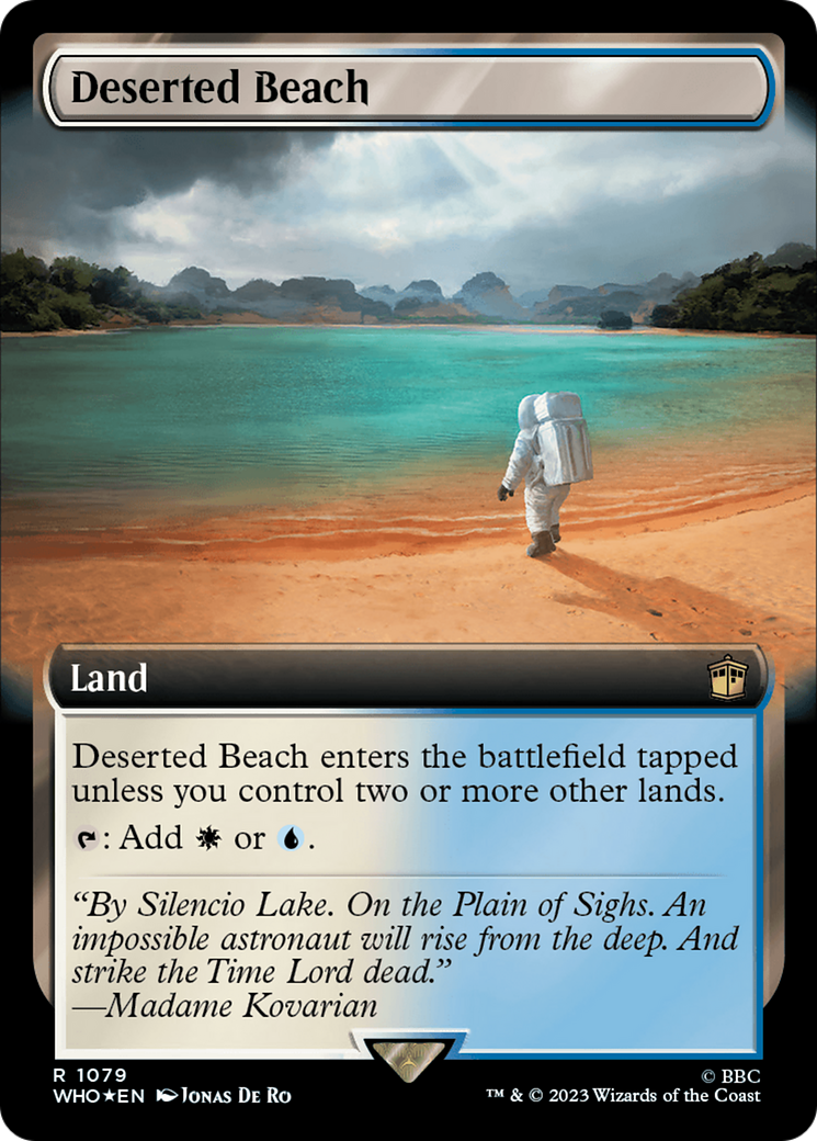 Deserted Beach (Extended Art) (Surge Foil) [Doctor Who] | Rock City Comics