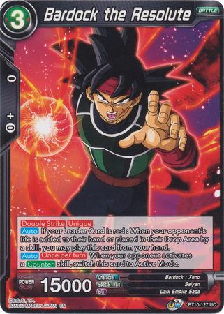 Bardock the Resolute (BT10-127) [Rise of the Unison Warrior 2nd Edition] | Rock City Comics