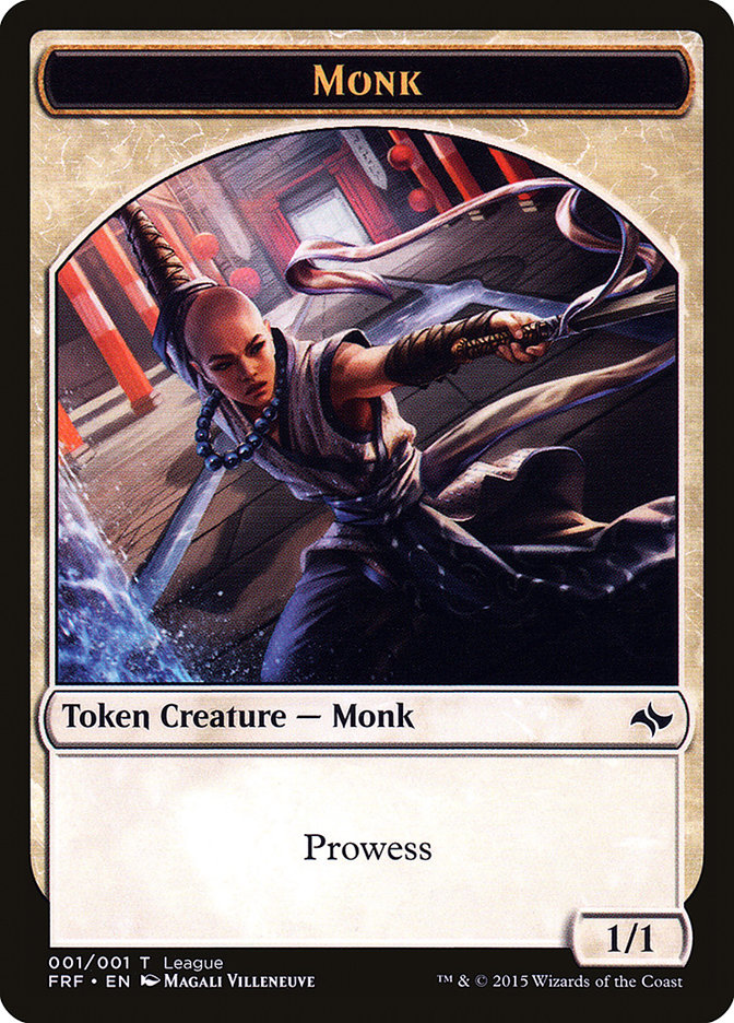Monk Token [League Tokens 2015] | Rock City Comics