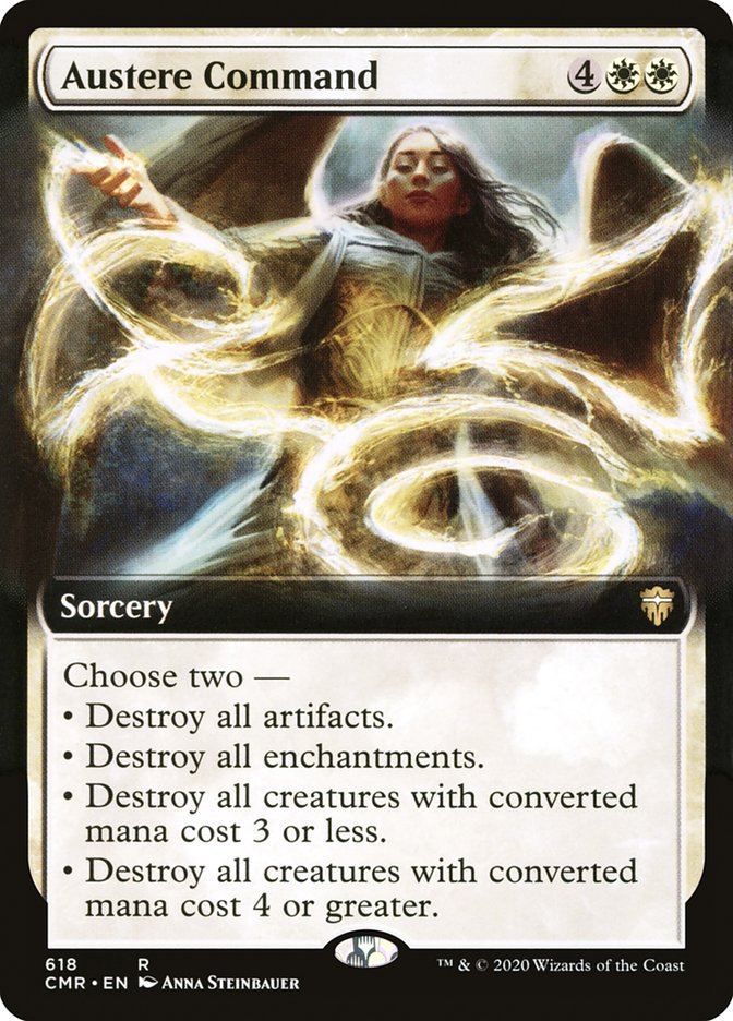 Austere Command (Extended Art) [Commander Legends] | Rock City Comics
