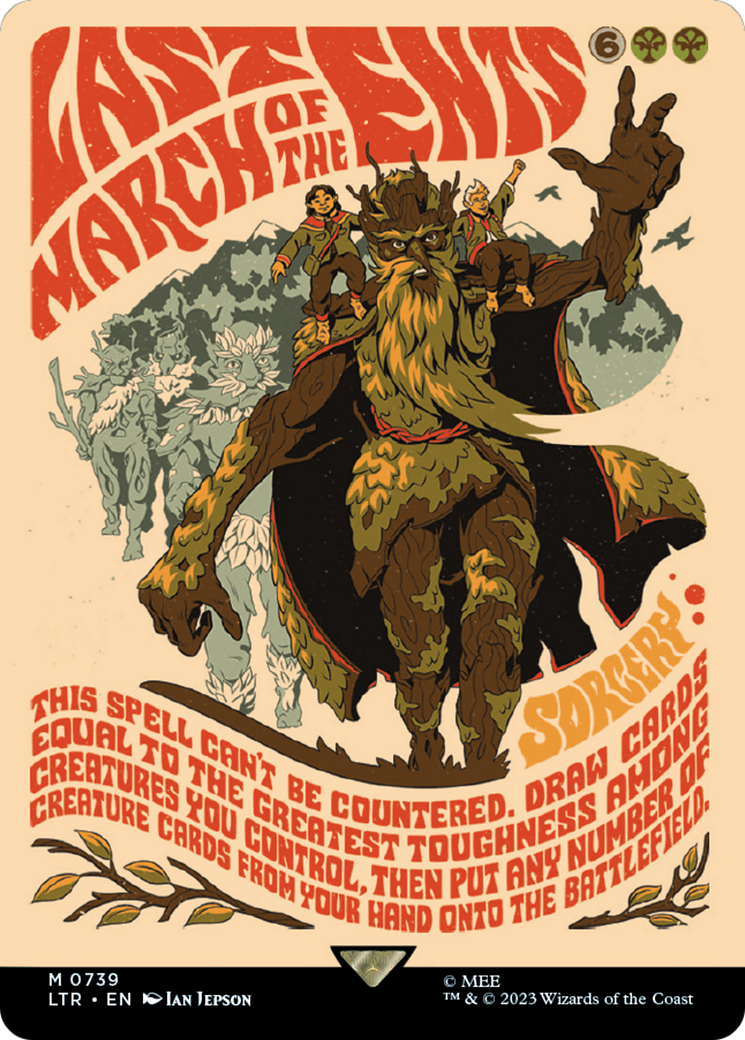 Last March of the Ents (Borderless Poster) [The Lord of the Rings: Tales of Middle-Earth] | Rock City Comics